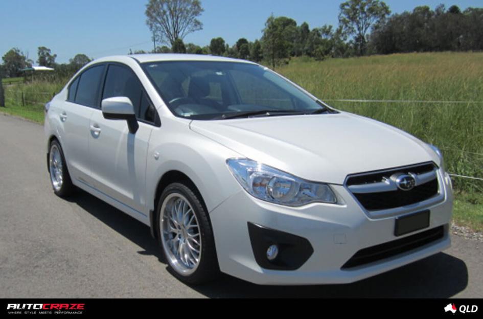 SUBARU IMPREZA CHEETAH HYPER SILVER POLISH LIP